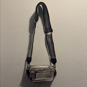 Stylish Silver Crossbody Bag